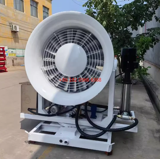 Customized 15m High Effective Control Customized Metal, Industrial Water Fog Cannon Mist Cannon For Dust Metal Sprayers,sprayer