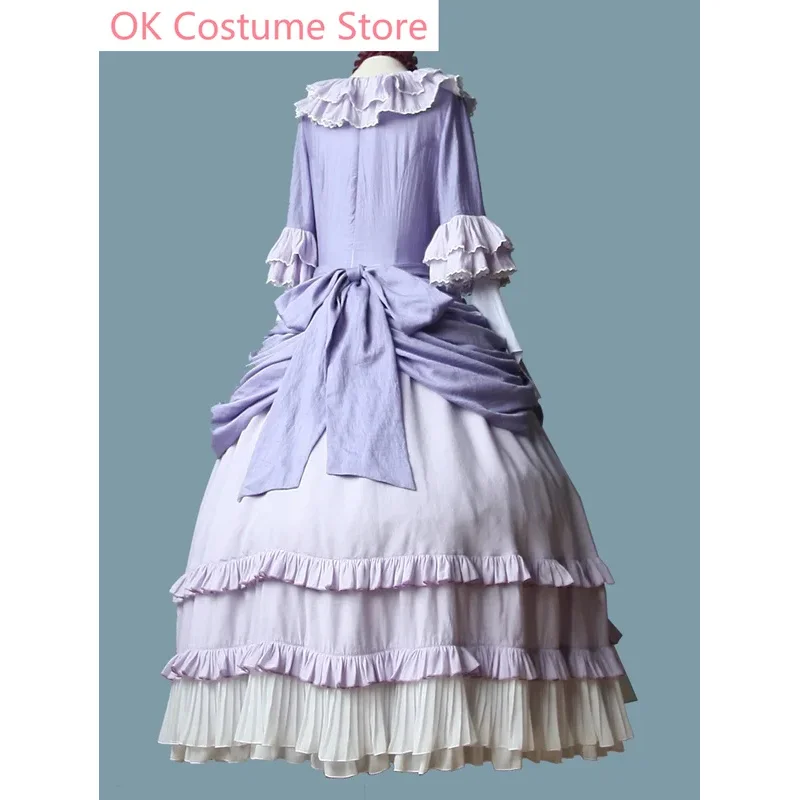 

Циготическое фиолетовое платье Виктории, карнавальный костюм, потому что игра, аниме, вечерние униформа, одежда для ролевых игр на Хэллоуин