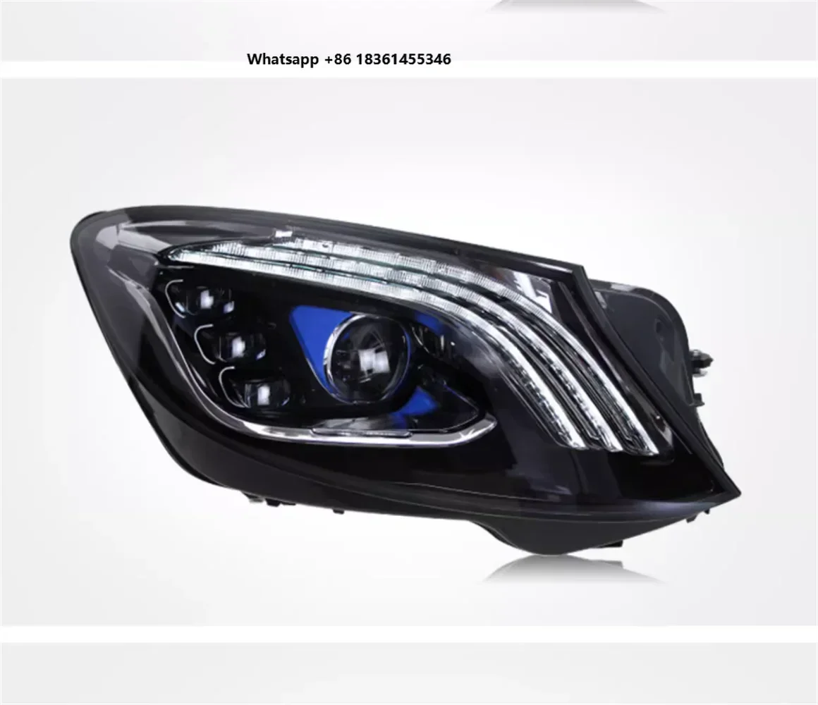 

Front lamp Headlight assembly For 14-17 S class W222 DRL Daytime Running Light Turn signal 2pcs