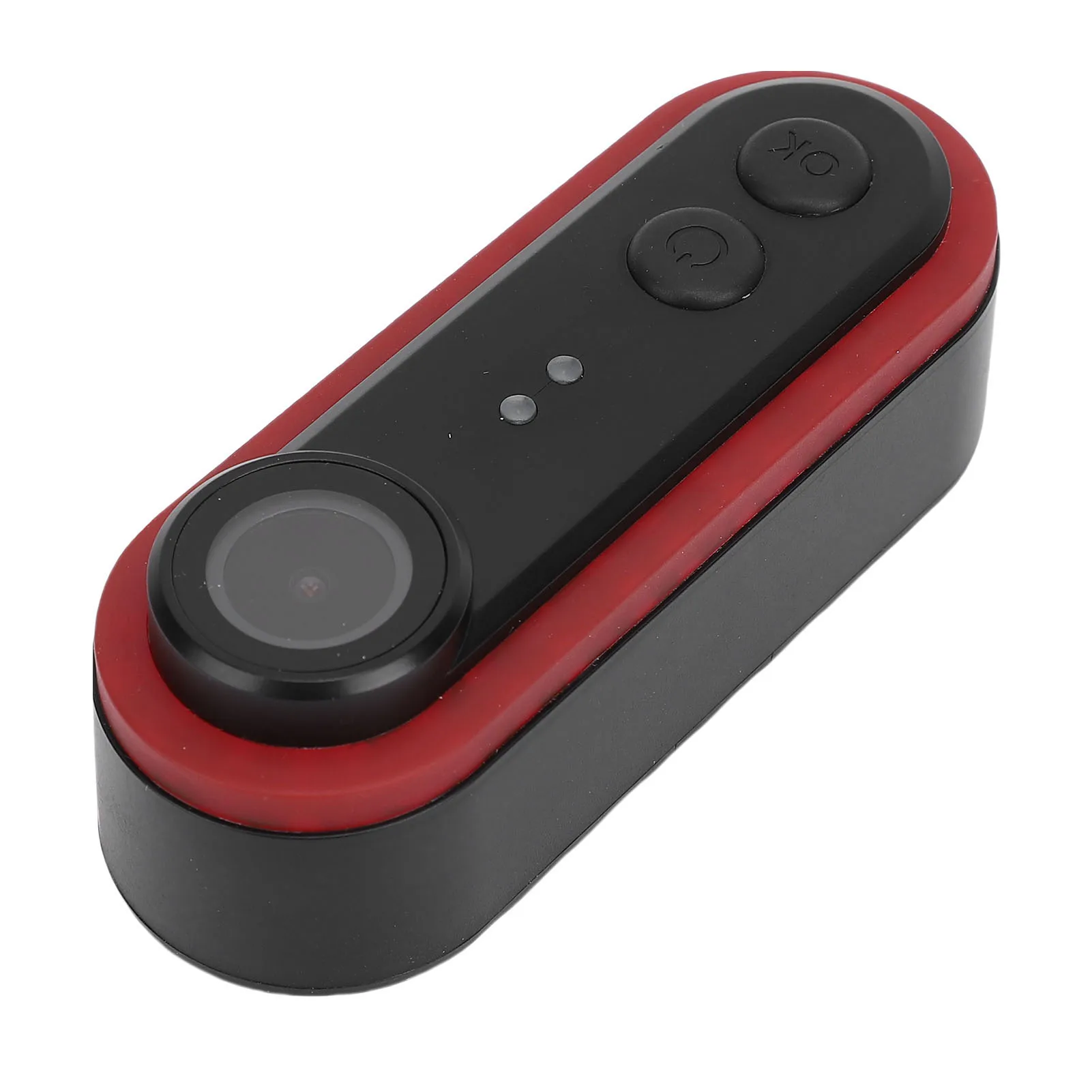 

Bike Camera 1080P 150° Wide Angle IPX6 ABS Water Proof Rechargeable Bicycle Rear View Camera with Tail Light APP for Cycling