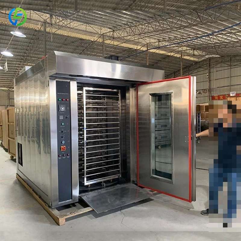 Hot Selling Europe Design Commercial 2-Trolley Prices Rotary Rack Oven FL Customized