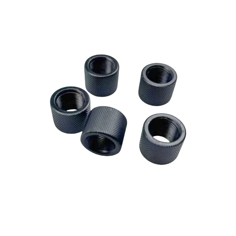 高品質鋼製ローレットナットねじ 1/2×28 ねじ保護