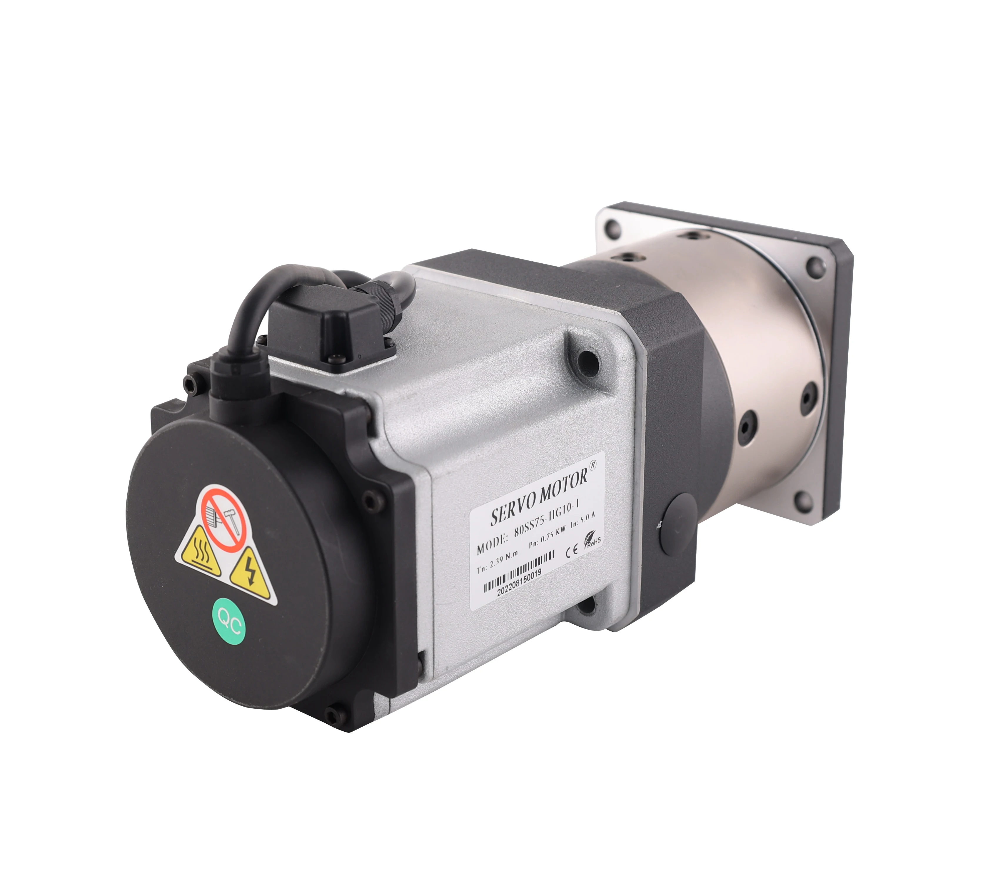 Imagem -05 - High Precision Planetary Reducer Gearbox ac Servo Motor Servo Motor Hanpose Asd275 Servo Drive 5.0a 2.39n.m 80ss75-hg101 750w