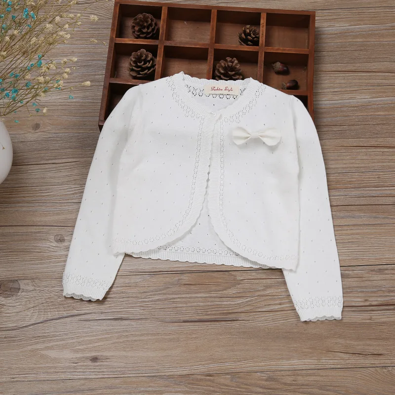 0-11yrs Red Kids Cardigan Sweater Girl Outerwear Long Sleeve Cotton Girls Jacket 1 2 4 6 8 10 11 Years Old Kids Clothes 175024