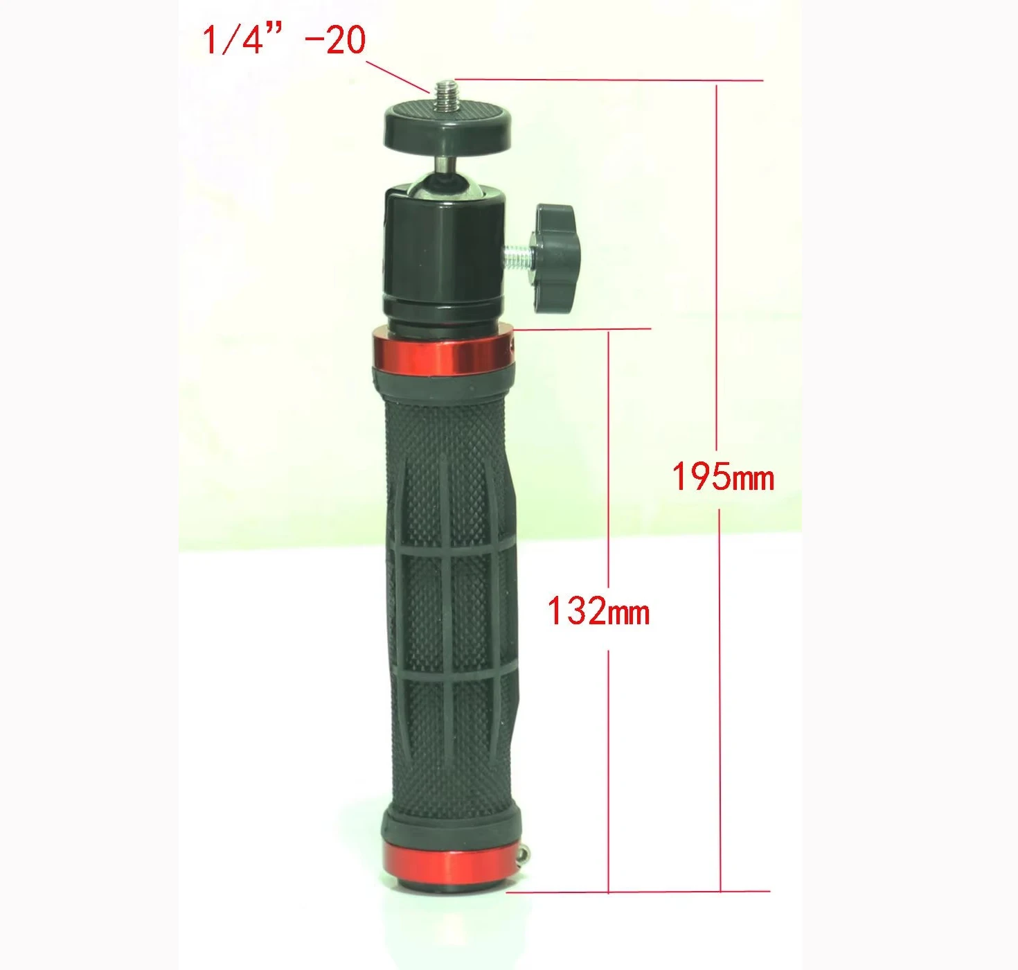 Handheld Tripod Mount System - Tripod Adapter for Digital Camera / GoPro / phone, 3/8 female to 1/4 adapter, 3/8-16 to 1/4-20