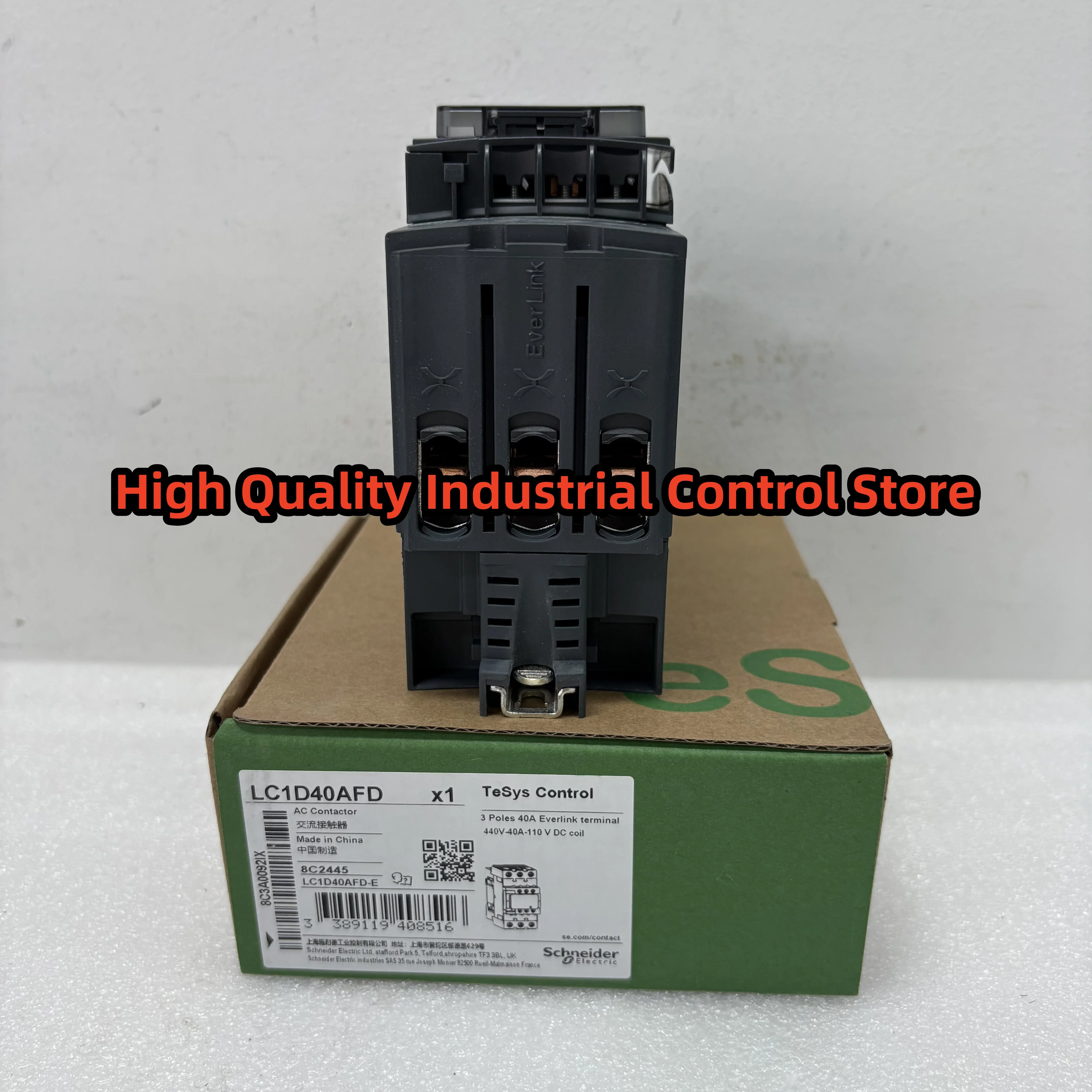 

LC1D40AFD 110VDC new in box contactor