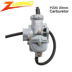 PZ20 Carburetor 20mm for Keihin 125cc Monkey 50 75 80 100 125 Motorcycle Carburetor ATV Universal Enduro Motocross Accessories