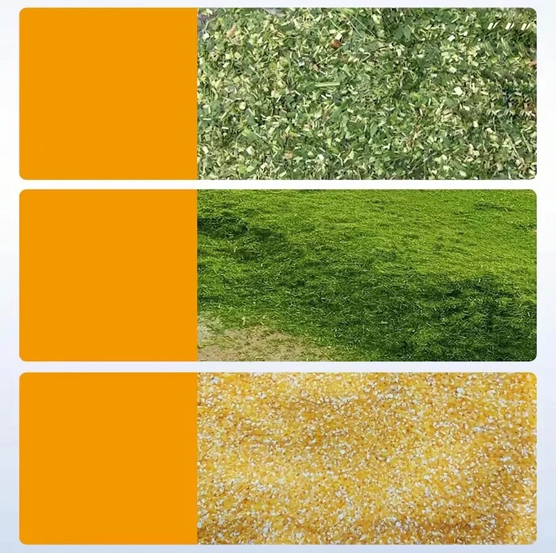 Multi Functional Straw Crusher Hay Silage Crusher Straw Hammer Mill Cassava Corn Mill Grinder Machine