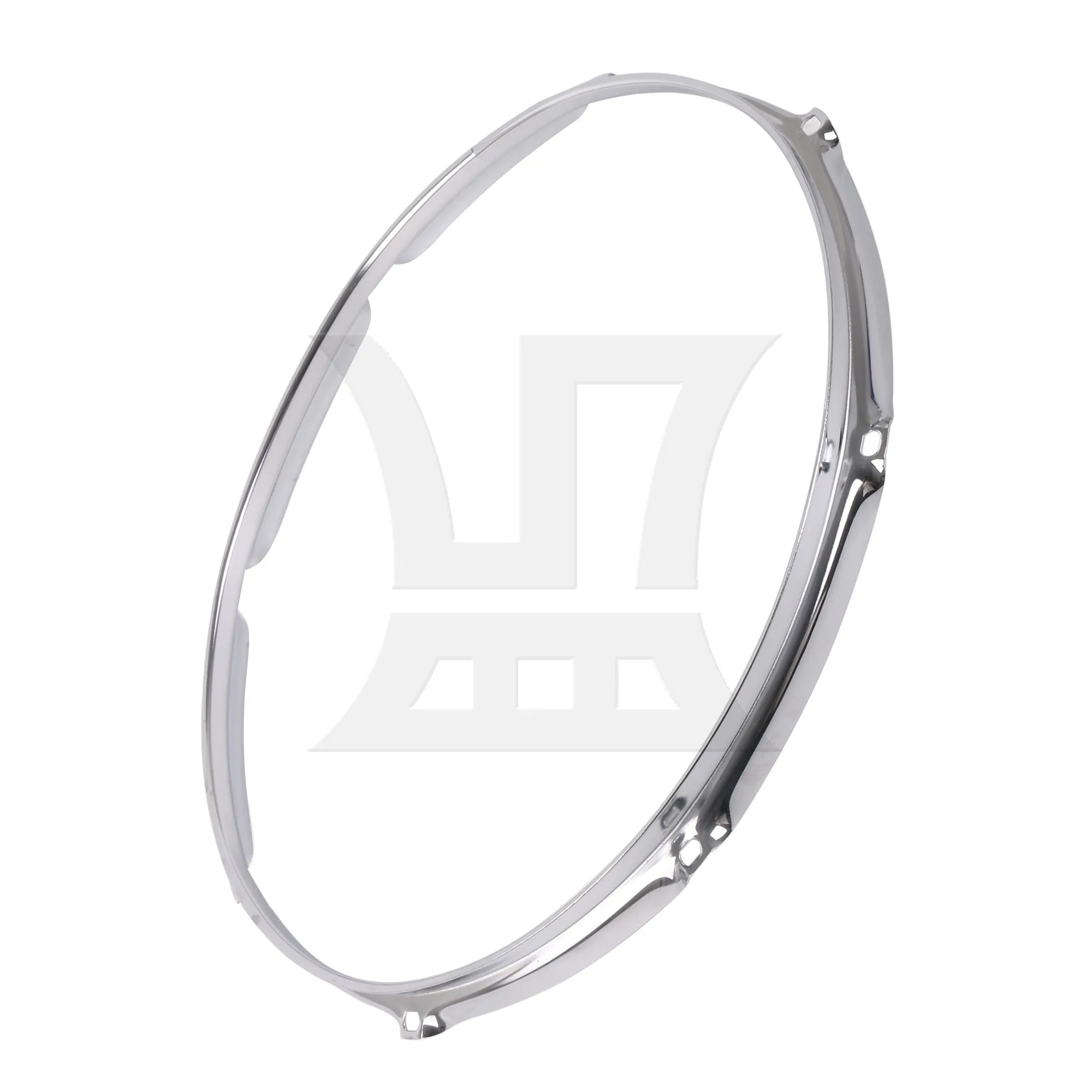 

Yibuy 2pcs Snare Drum Hoop 14inch 8hole top Ring High-Quality Materials for Small Snare Drums