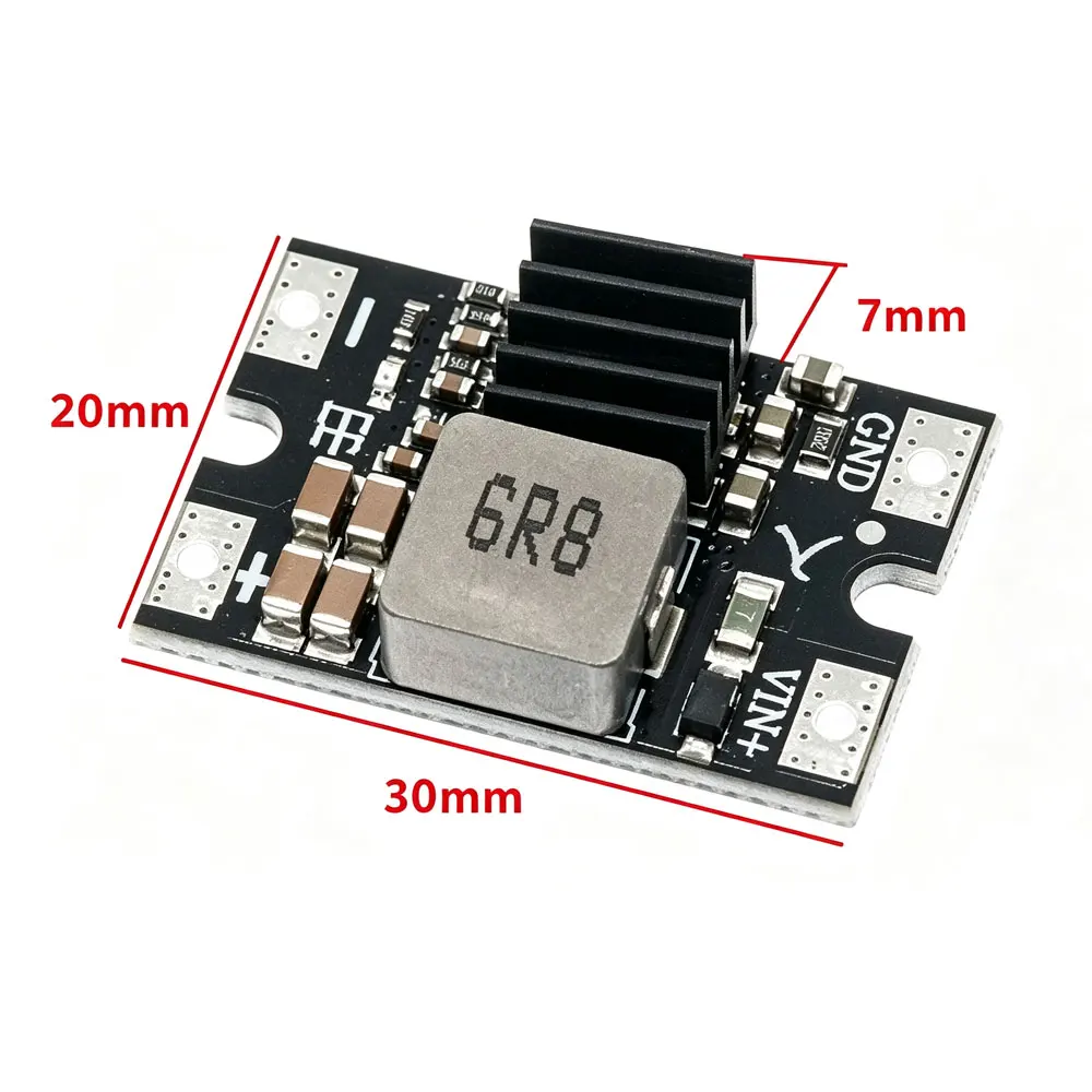 Hocheffizienter 8A DC-DC 25V zu 3,3V/5V/9V/12V Buck Step-Down Konverter Modul Spannungsregler PCB-Platine