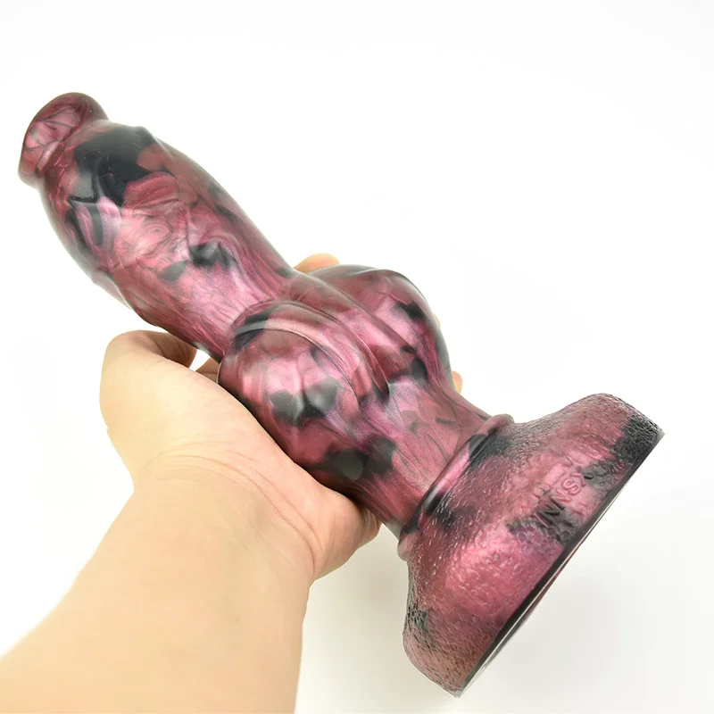 NUUN Dog Big Knot Animal Anal Dildo With Suction Cup For Men Women Vagina Stimulator G Spot Adults Silicone  Sexy Toys Butt Plug