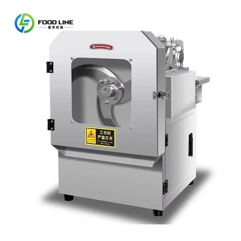Electric Vegetable Fruit Slicer For Leek Onion Cucumber Cabbage Cutting Processing