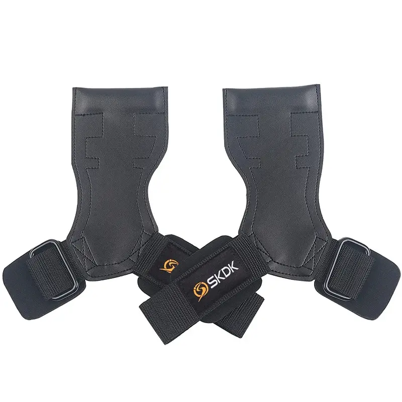 Gym Weight Lifting Grip Pads Crossfit Palm Protector Squat Fitness Sports Training Equipment Bodybuilding Gym Gloves - 3