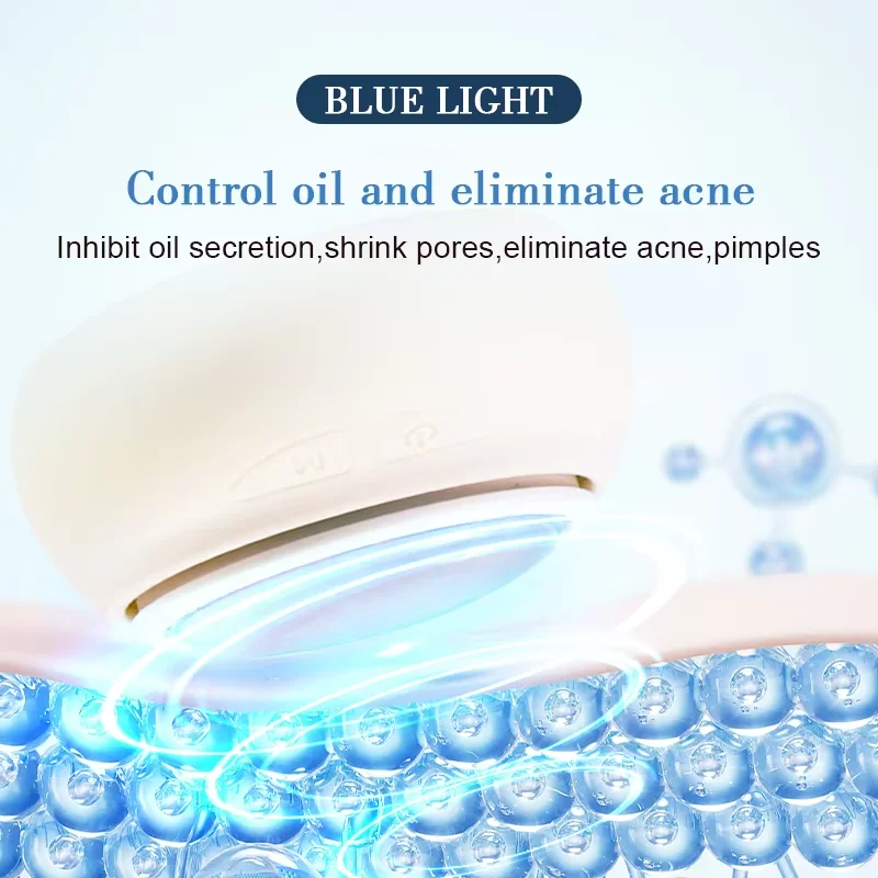 المكتبة الذكية وصول جديد المنزل استخدام مكركرنت الفوتون تجديد جهاز تدليك الوجه جهاز التجميل الكهربائي لمكافحة التجاعيد #6