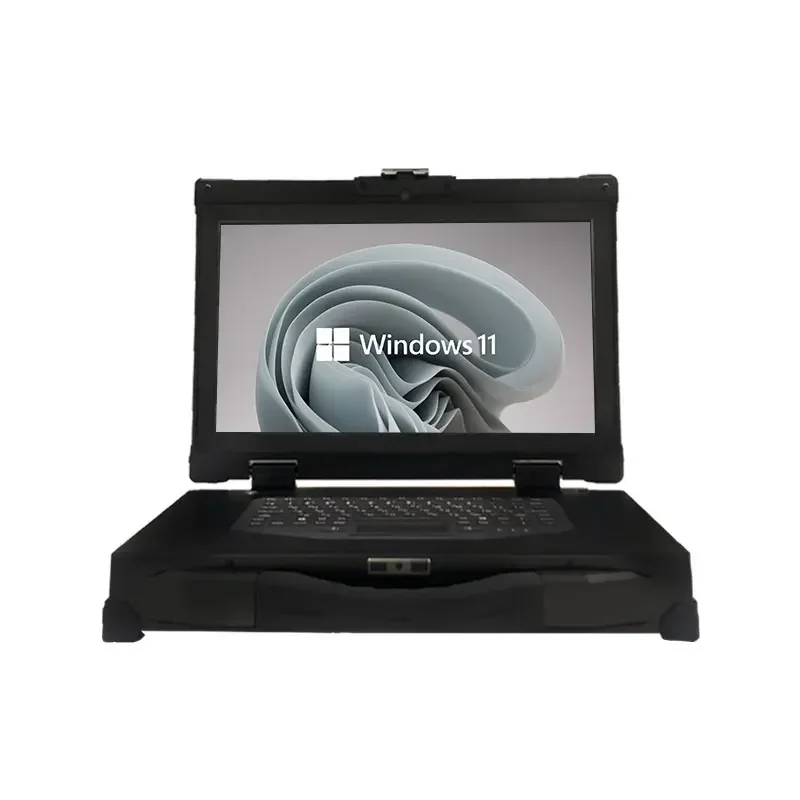 Computador portátil industrial resistente ao ar livre 11th I5 CPU 17,3 polegadas LCD computador industrial IP67