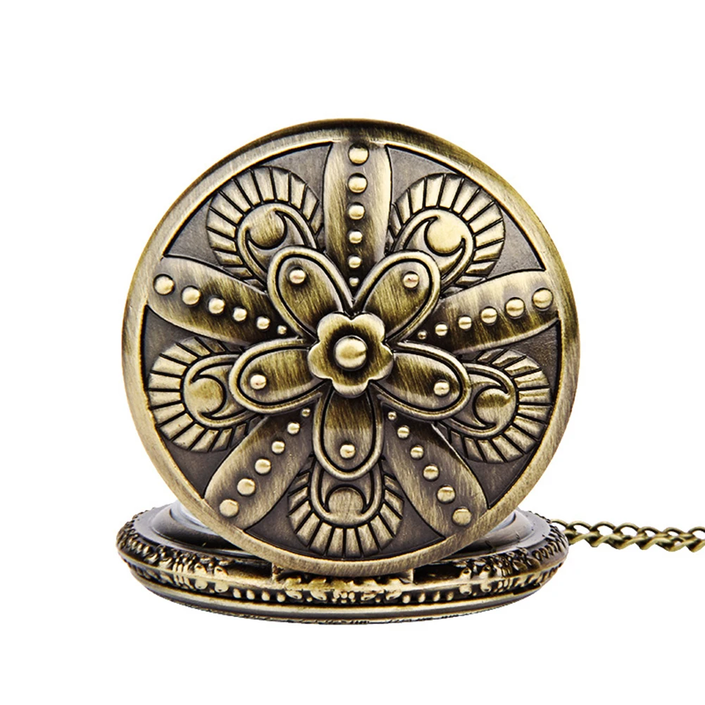 향수 매화 양각 회중 시계 맞춤형 목걸이 체인 시계 생일 기념일 선물