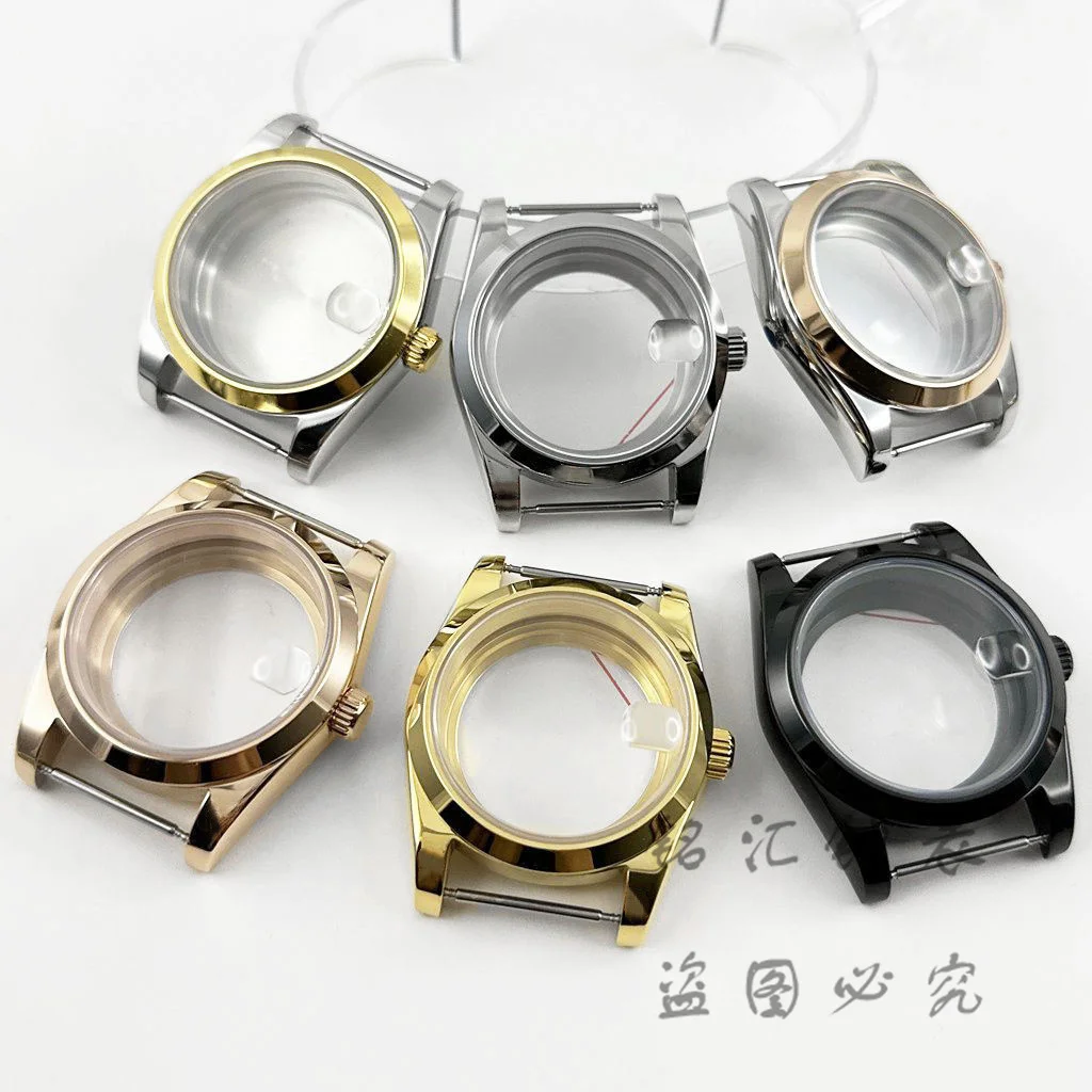 

PVD Black 36MM/40MM Sapphire Crystal Waterproof Glass Case Fit NH34 NH35 NH36 NH38 NH39 NH70 NH72 ETA 2824 PT5000 Movement