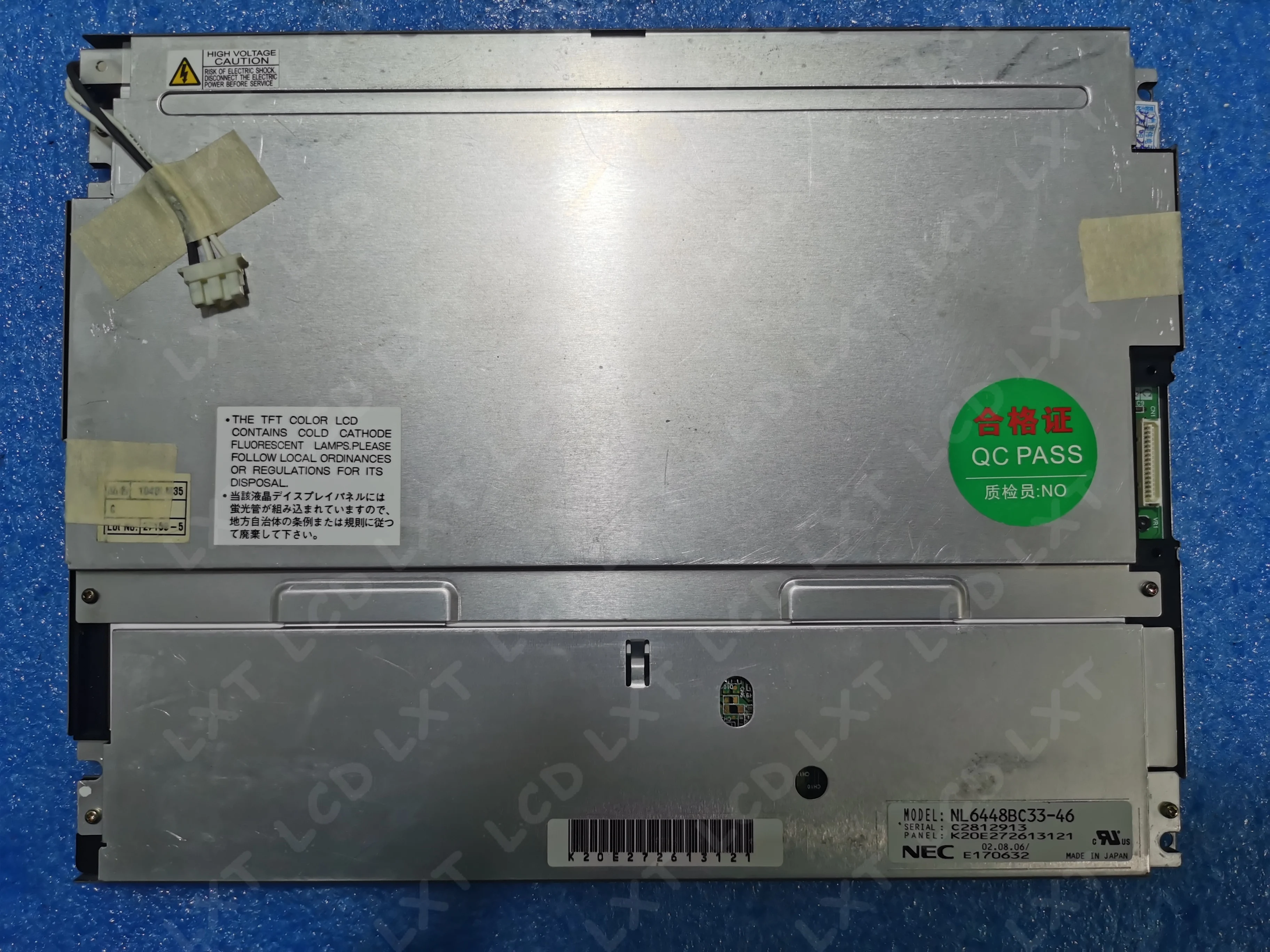 

LCD Screen Display Panel for Original NL6448BC33-46 10.4Inch Industrial Screen Tested and Shipped NL6448BC33-49