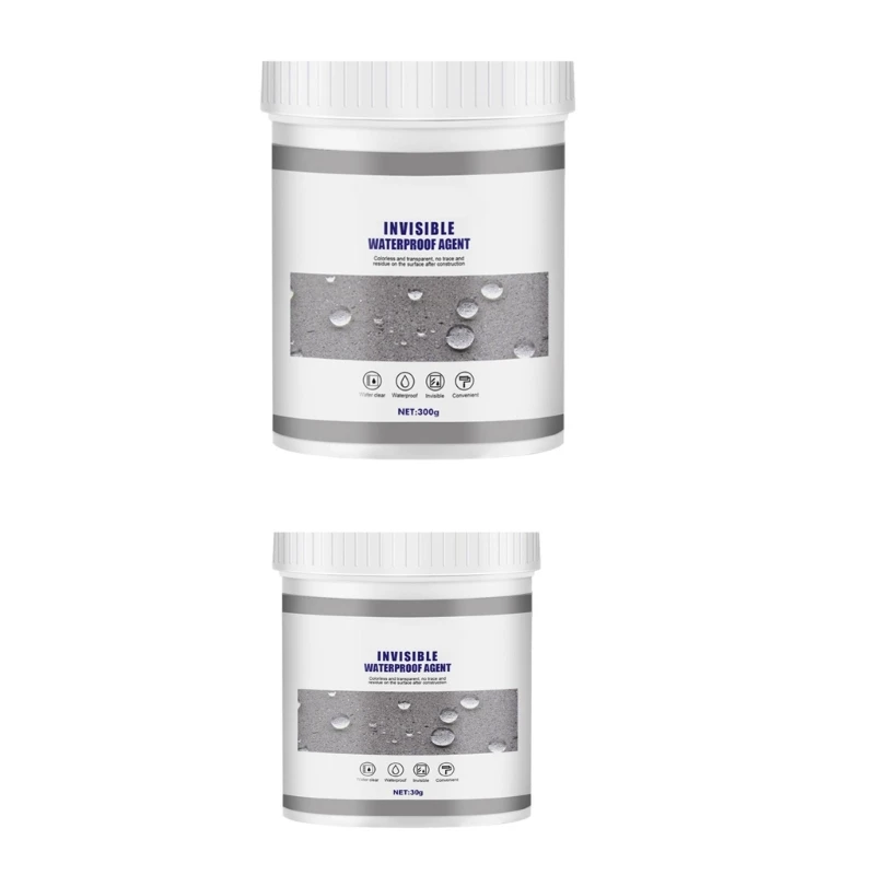 2x/Bộ Chống Thấm Nước Trong Suốt Chất Phủ Chống Thấm Cho Ngói Bê Tông