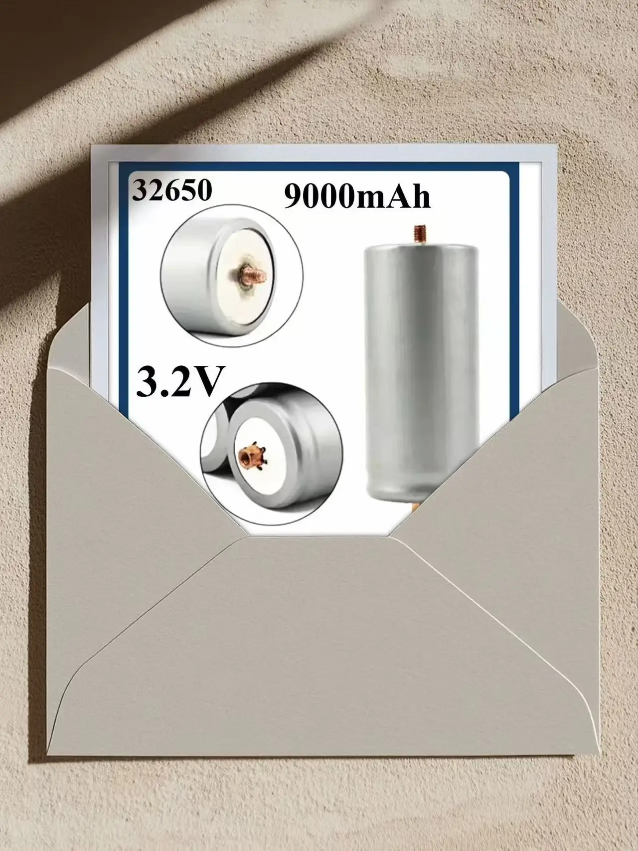 

3.2V 32650 9000mAh Lifepo4 Rechargeable Battery Professional Lithium Iron Phosphate Power Battery With Screw