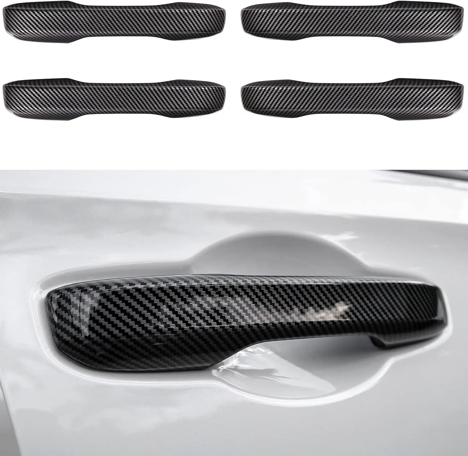 Carbon Fiber For CR-V HR-V Accord 2023-2026, For Acura Integra 2023-2026, For ADX 2025-2026 Door Handle Cover
