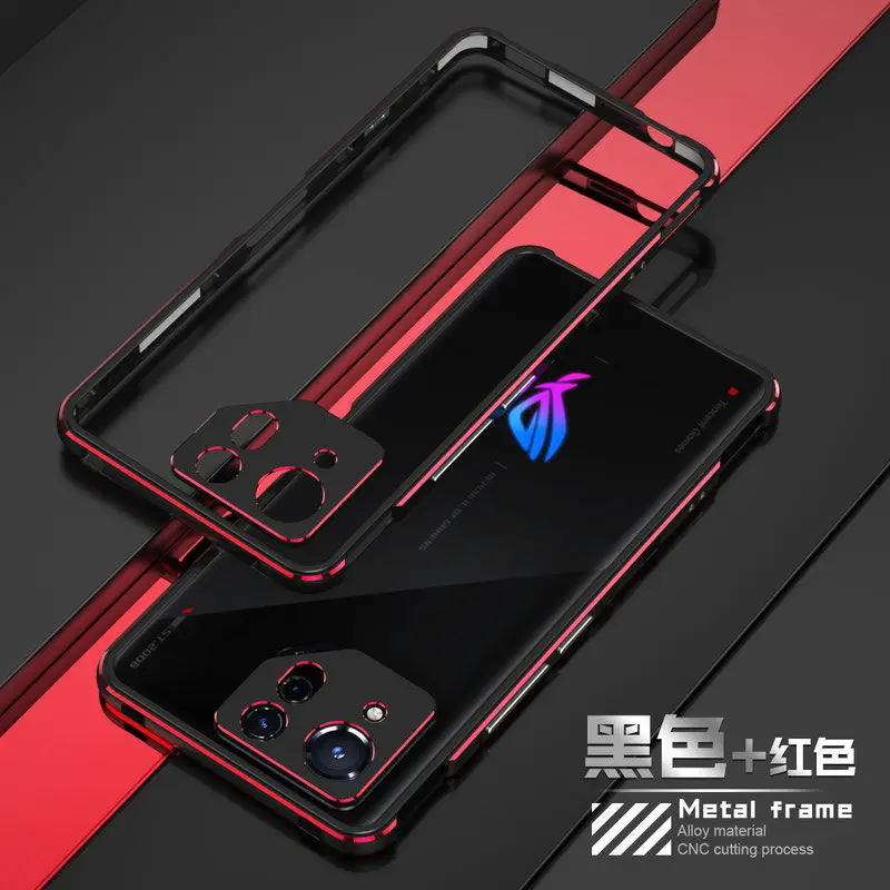 For ASUS ROG8 8Pro Case Heat Dissipation Metal Frame Aluminum Alloy Cover For ROG Gaming Phone 8 pro Shockproof Bumper