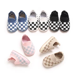 Baby Shoes Boy Girl Cotton Fabric Casual Anti-slip Soft Sole Shoes Infant Kids Walking Toddler 0-18 Months