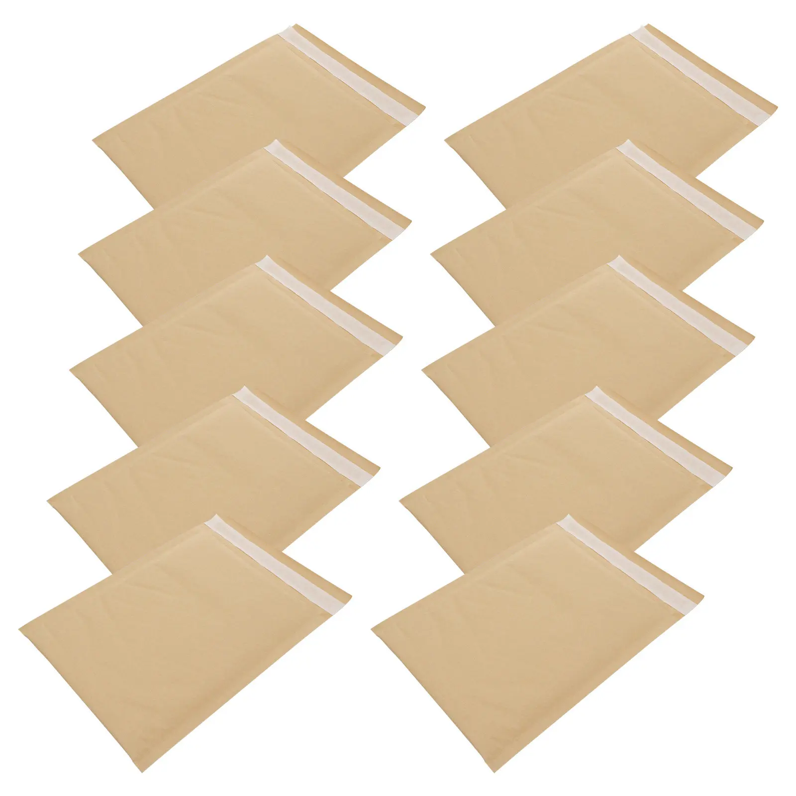 30Pcs Brown Kraft Bubble Mailers Premium Self Sealing Shipping Bags Waterproof Dust Proof for Packing