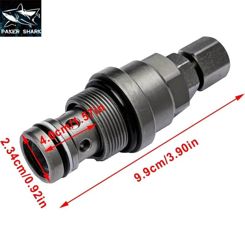 

4372683 Relief Valve For Excavator ZAX110 ZX120 EX100-5 EX120-5 EX130-5 0761702 4372682 Excavator Machinery Parts