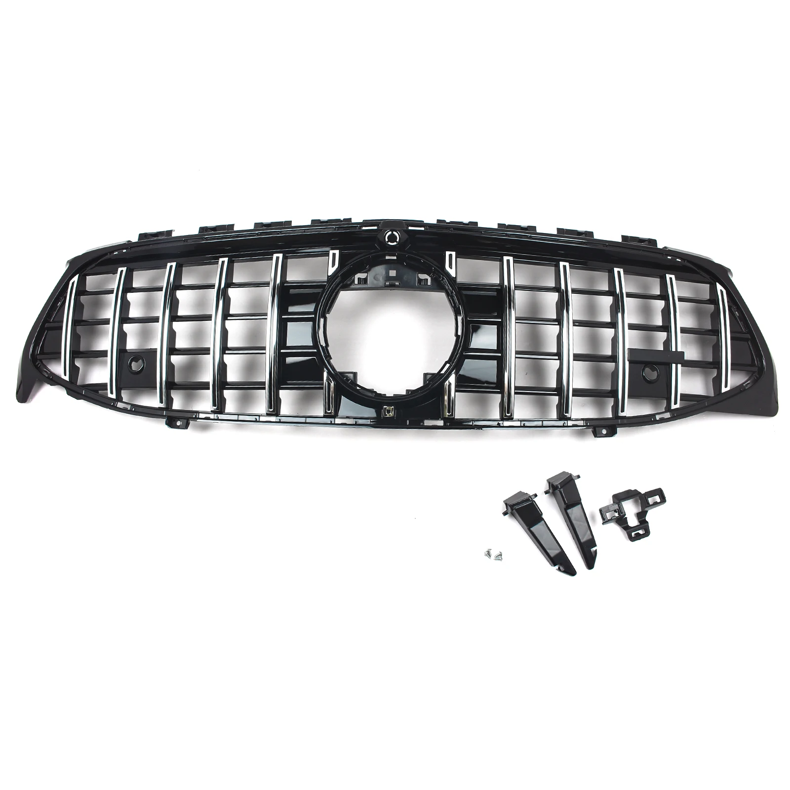 

Front Grille Bumper Intake Hood Mesh Grid For Mercedes Benz CLA-Class W118 2020-2024