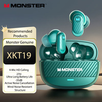 Choice Monster XKT19 TWS Wireless Bluetooth V5.4 Earphones Sports Earbuds Gaming Noise Reduction HIFI Sound Quality Headphones