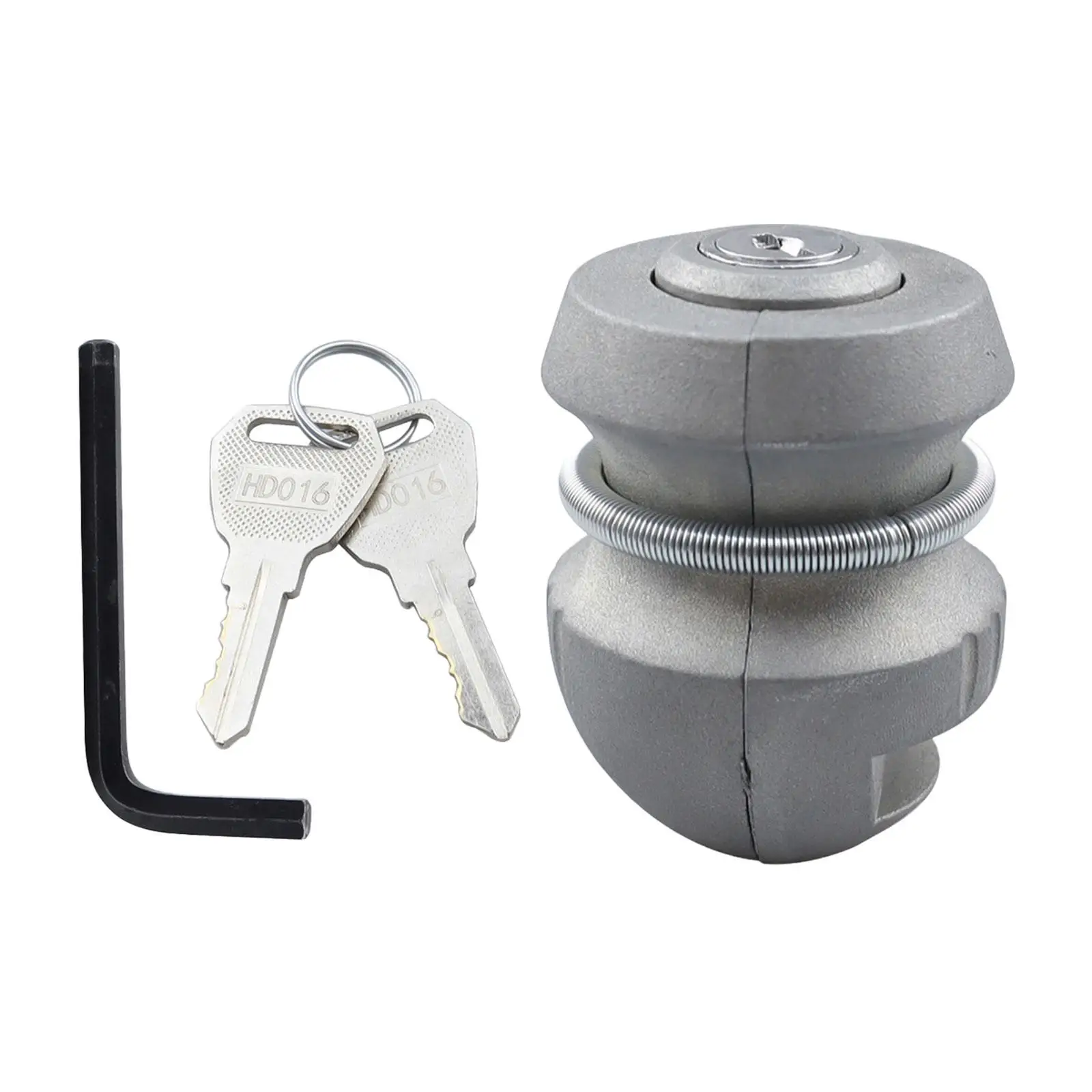 Trailer Part Coupling Lock Metal Trailer Lock Practical Ball Lock Trailer Lock for High Performance Durable Premium