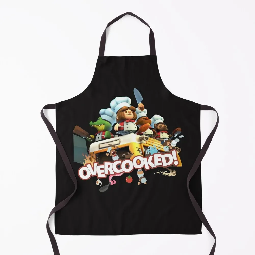 

Overcooked Apron Children'S Kids professional kitchen Apron