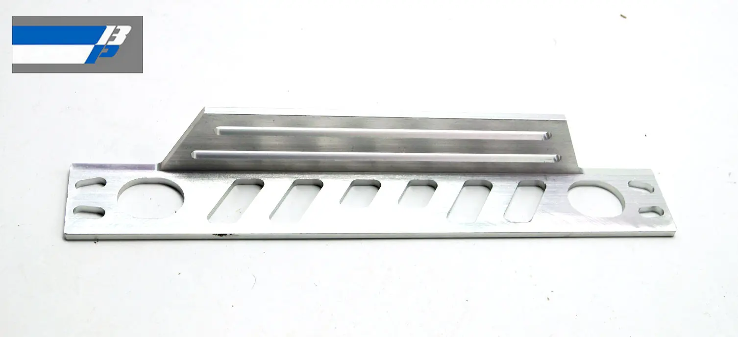 

New Universal blue/silver Engine Oil Cooler Mounting Bracket Kit 5mm Thickness Alloy