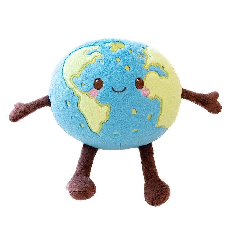 Gran oferta, lindos juguetes de peluche de tierra, Luna, sol, Marte, Venus, Saturno, planeta de peluche suave, muñeco colgante, llavero Kawaii, bolsos, decoración, regalo divertido
