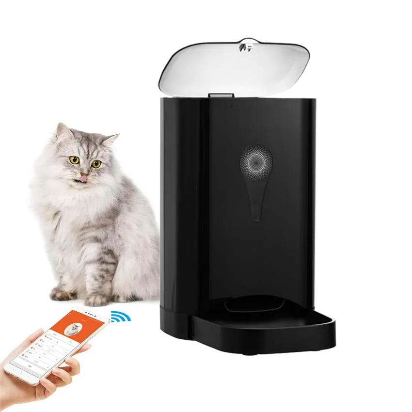 China Factory Direct Sale New 4.5L WIFI Smart Auto Wifi Cat Dog Automatic Pet Feeder Camera