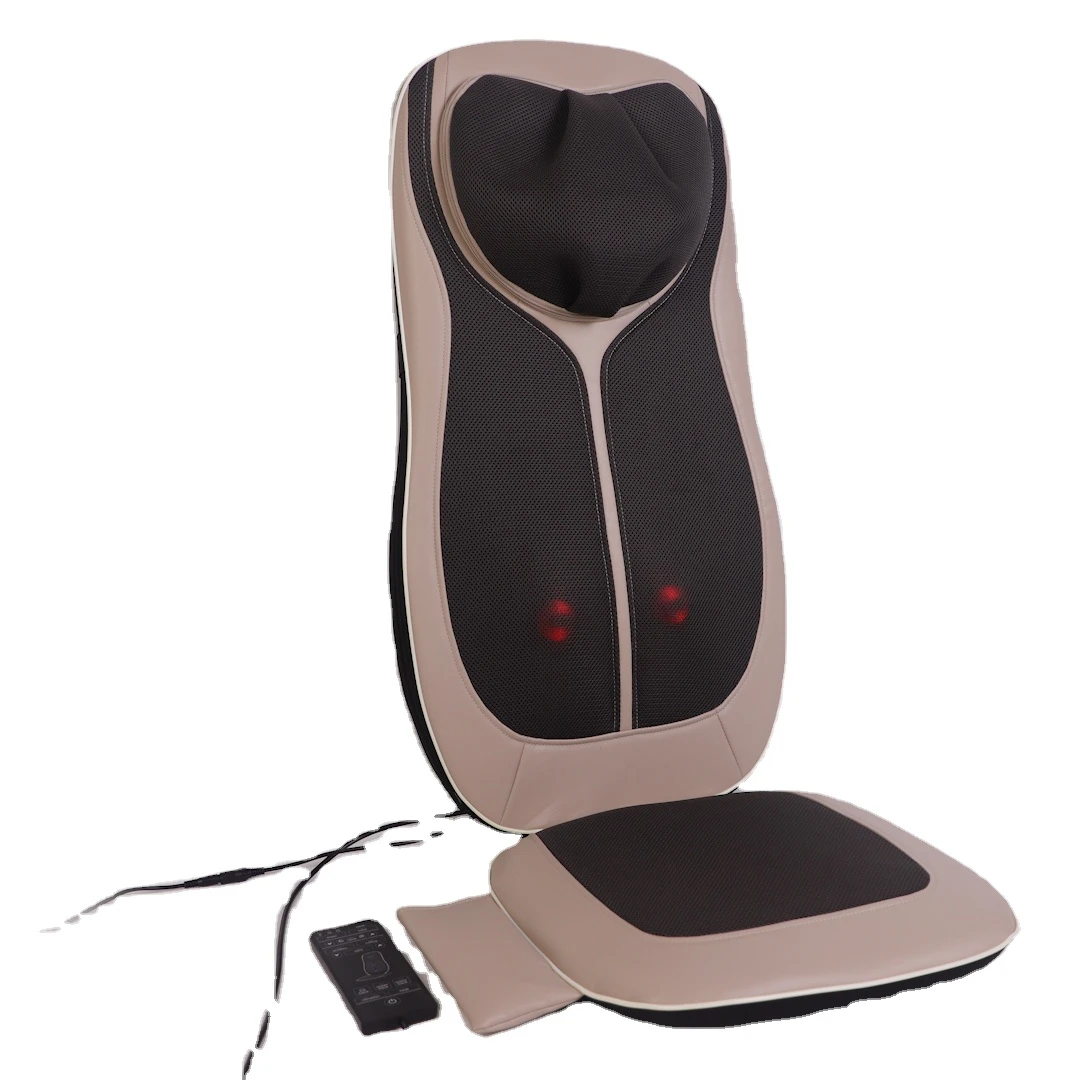 Phenitech 2022 Shiatsu Massage Cushion with Heat Massage Chair Pad Kneading Back Massager for Home Office Seat use