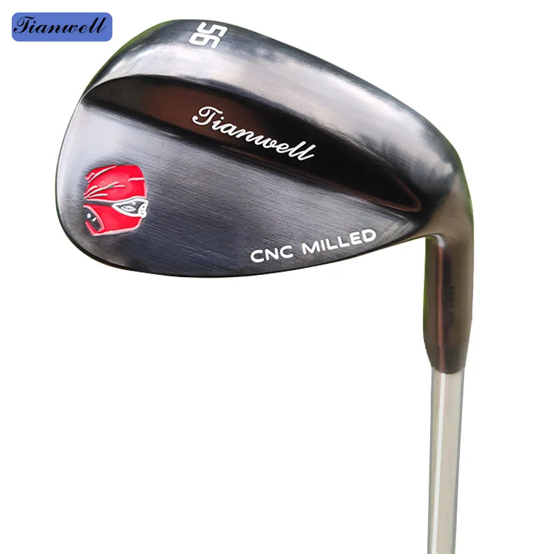 

Tianwell Golf Wedges Set 48/50/52/54/56/58/60 Degree Black Forged Golf Sand Wedge With S200 Shaft Golf Club