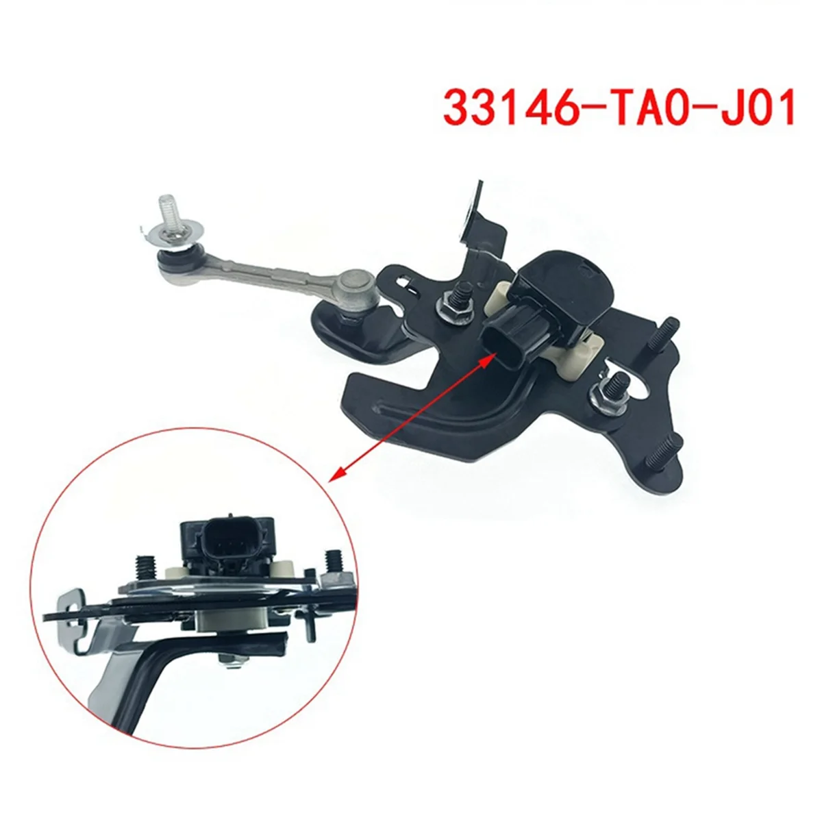 33146-TA0-J01 33146TA0J01 Headlight Level Sensor Suspension Height Sensor Automotive for