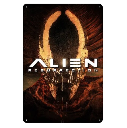 Alien Resurrection Movie Metal Poster Tin Sign -  Plate  -aluminum