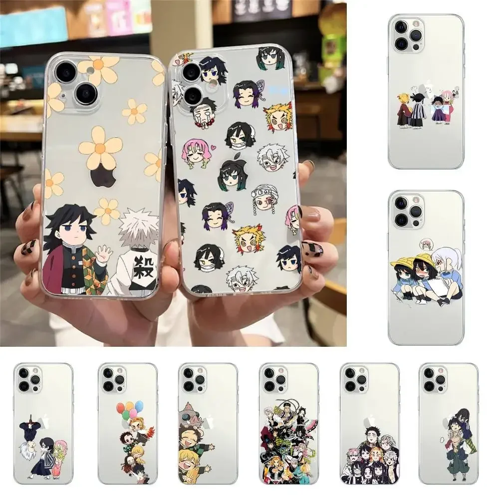 Amine r K-Kime-stsus No Yai-sba Phone Case Soft Transparent Case For IPhone 17 16 15 14 13 12 11 Pro Max Mini Plus Shockp