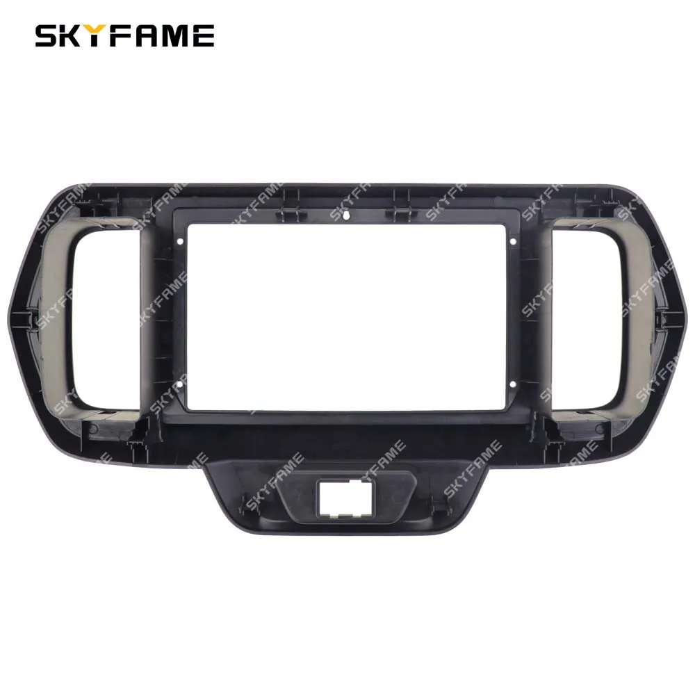 SKYFAME Car Frame Fascia Adapter Decoder Android Radio Dash Fitting Panel Kit For Toyota Passo Perodua Myvi