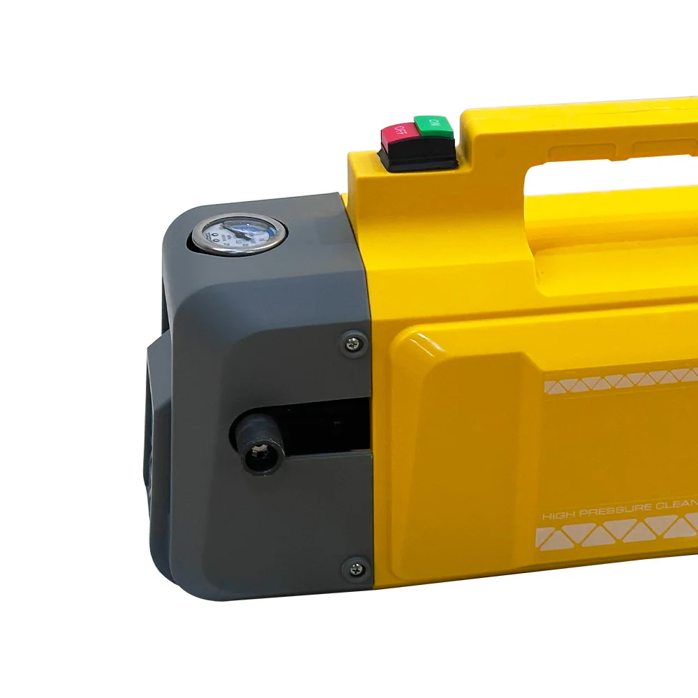 Mesin Cuci Tekanan Tinggi Mini Listrik Rumah Tangga 1800w 100bar Grosir, Penyemprot Daya untuk Cuci Mobil