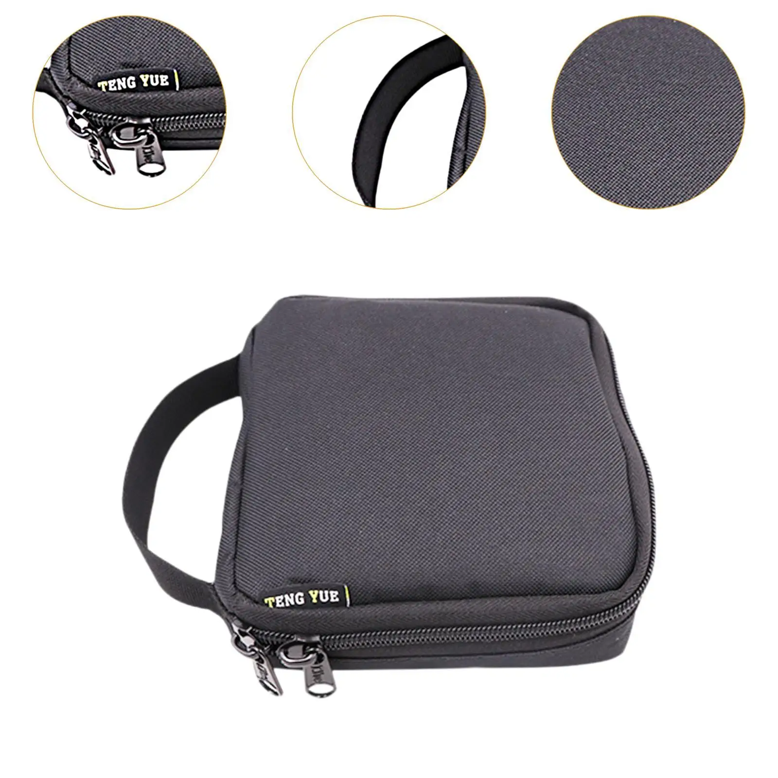 

Portable Storage Bag for Electronic Scale Oxford Cloth Hand Strap Organizer Case for Travel and Home