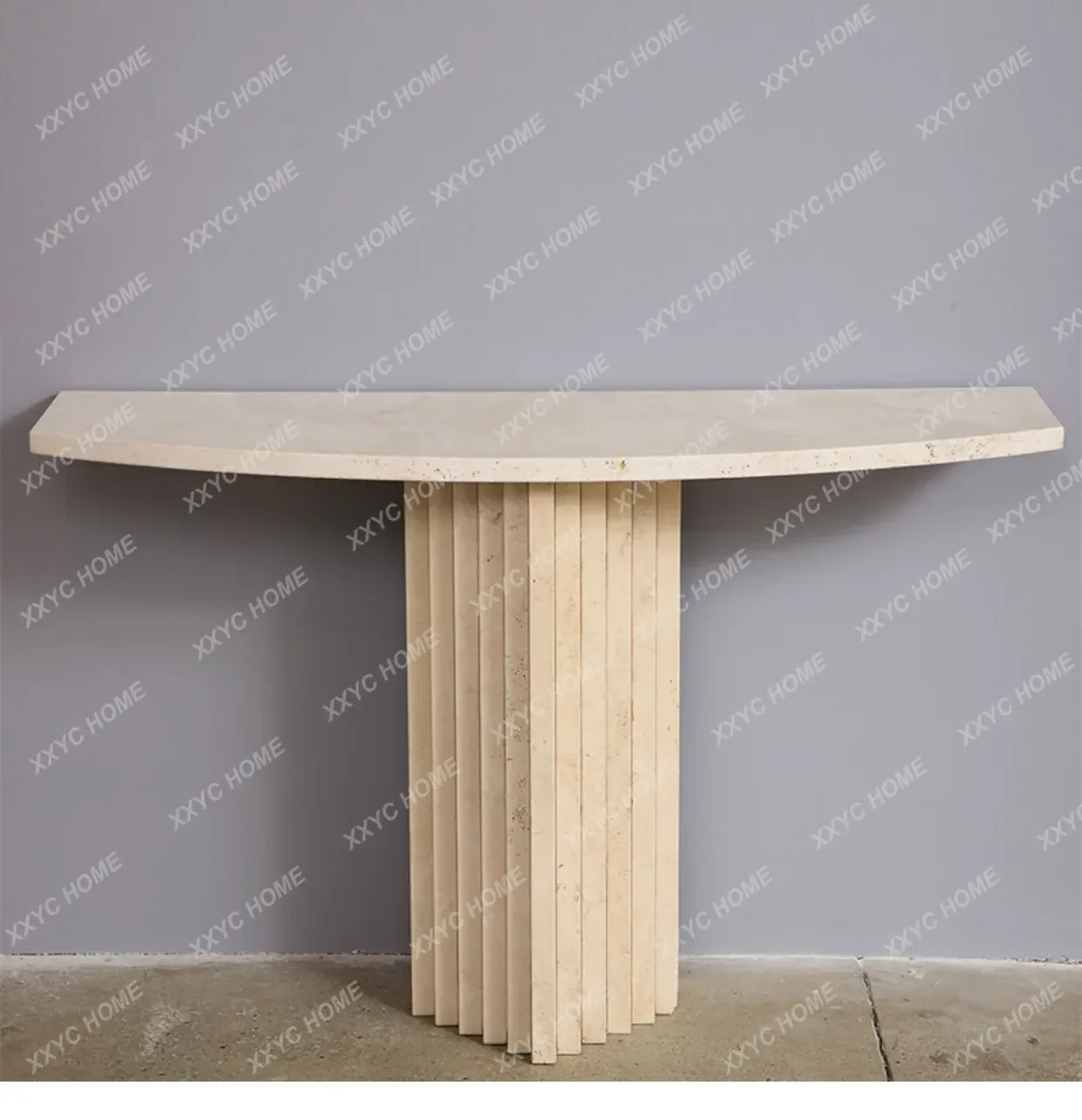 

smt1 Nordic natural corridor entrance table living room aisle case several cases marble end view table