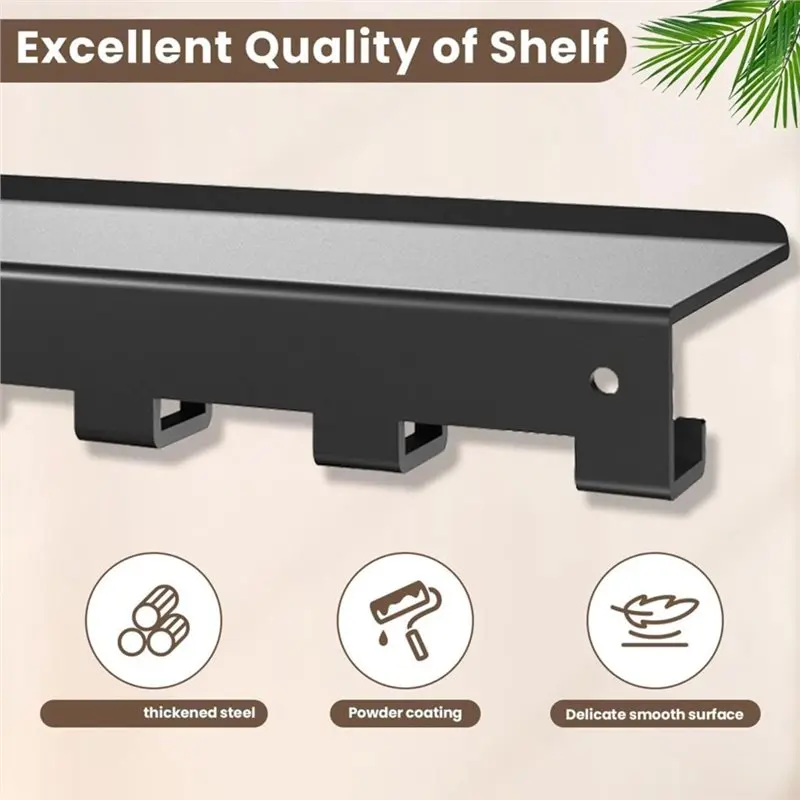 B48B-Floating Shelf Organizer For Tonal Accessories Home