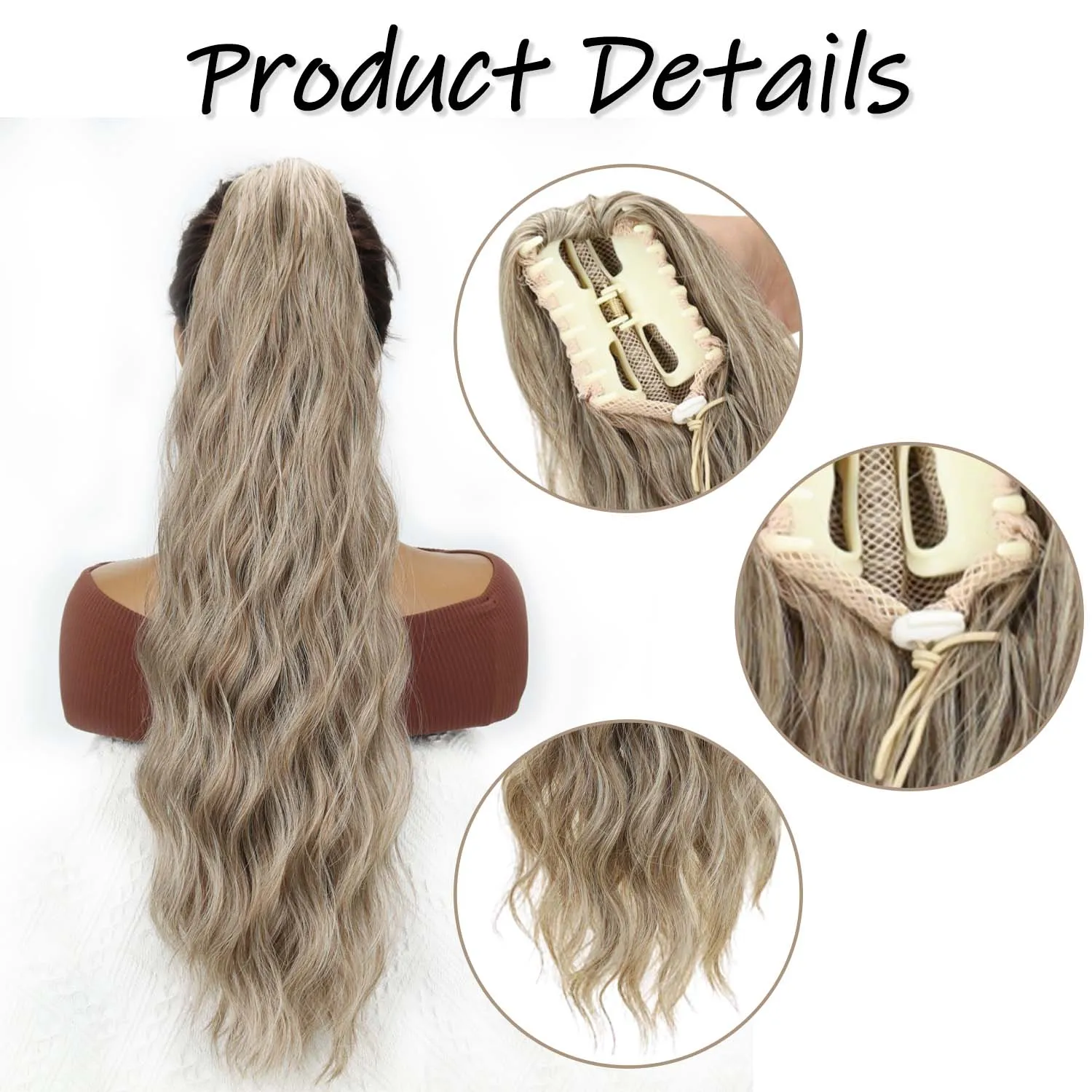 Thumbnail 3 - #42 Clip-On Synthetic Ponytails Price Drop Alerts