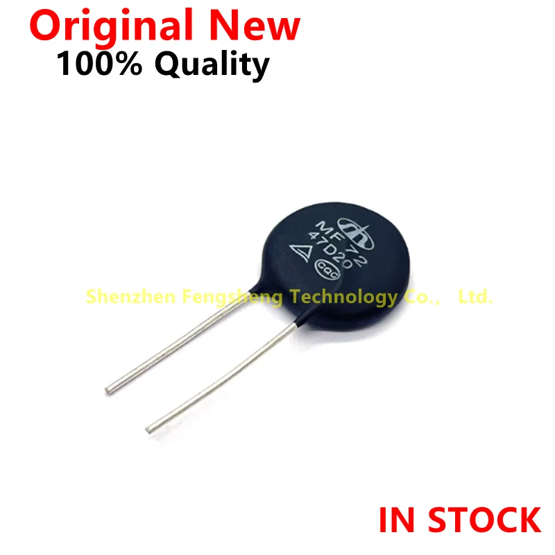 

(5Pcs0/Lot Original MF72 thermistor 47D20 High power negative temperature NTC thermistor