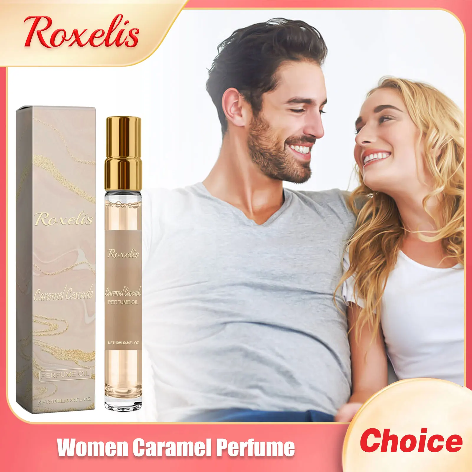 

Women Caramel Perfume Attract Men Lasting Fragrance Improve Freshing Body Deodorant Flirting Seduction Gifts Floral Scent Parfum