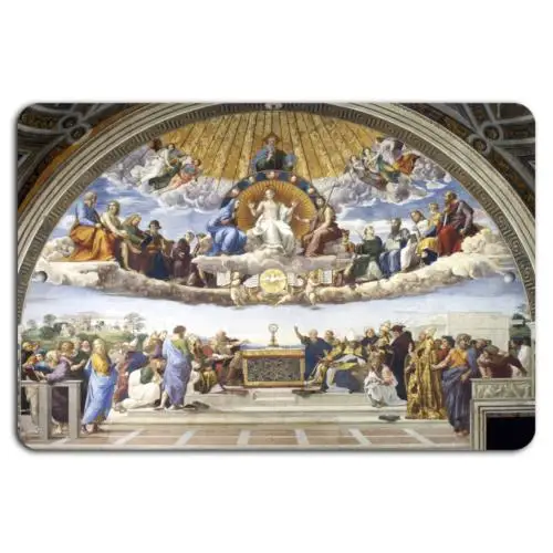 Rafael;s ;Disputa;: A Heavenly in Art-Aluminum-tin sign